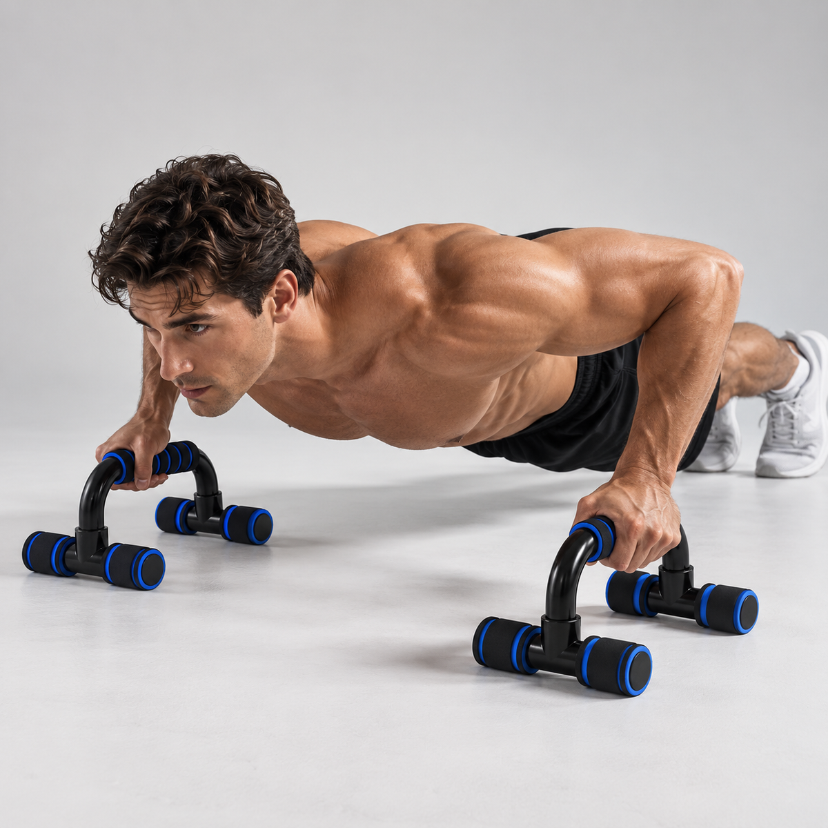 Push Up Handles — Foam Grip Training Bars